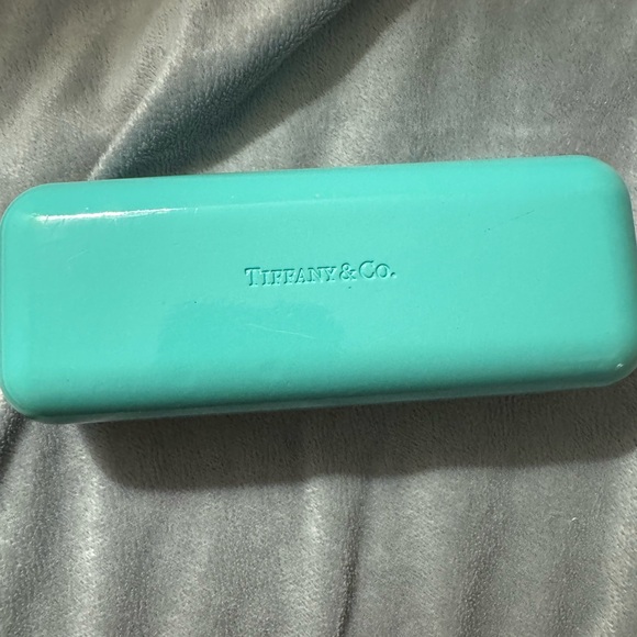 Tiffany & Co. Turquoise Rectangular Hardshell Glasses Case - Picture 2 of 6